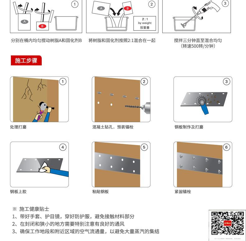 包钢皇姑粘钢加固施工过程